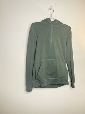 Avalanche Men's Half-Zip Hooded Pullover - Sage Green